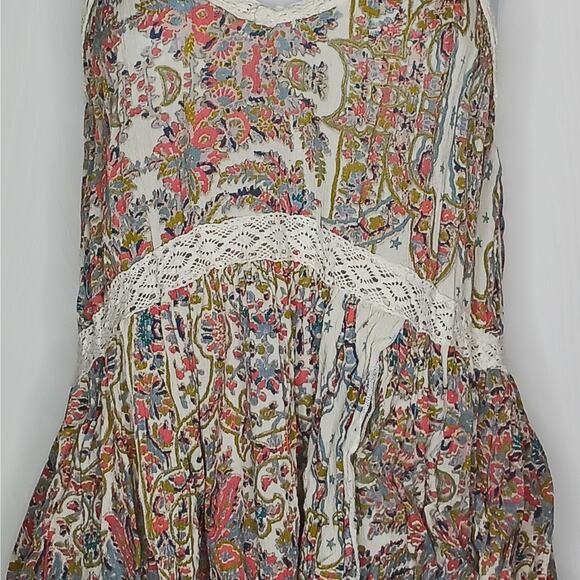 O'Neill Cricket Printed Woven Cami Tank Top Size M - Picture 4 of 7